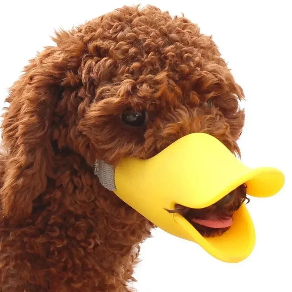 Muselière en silicone pour chien, anti-morsures et anti-aboiements