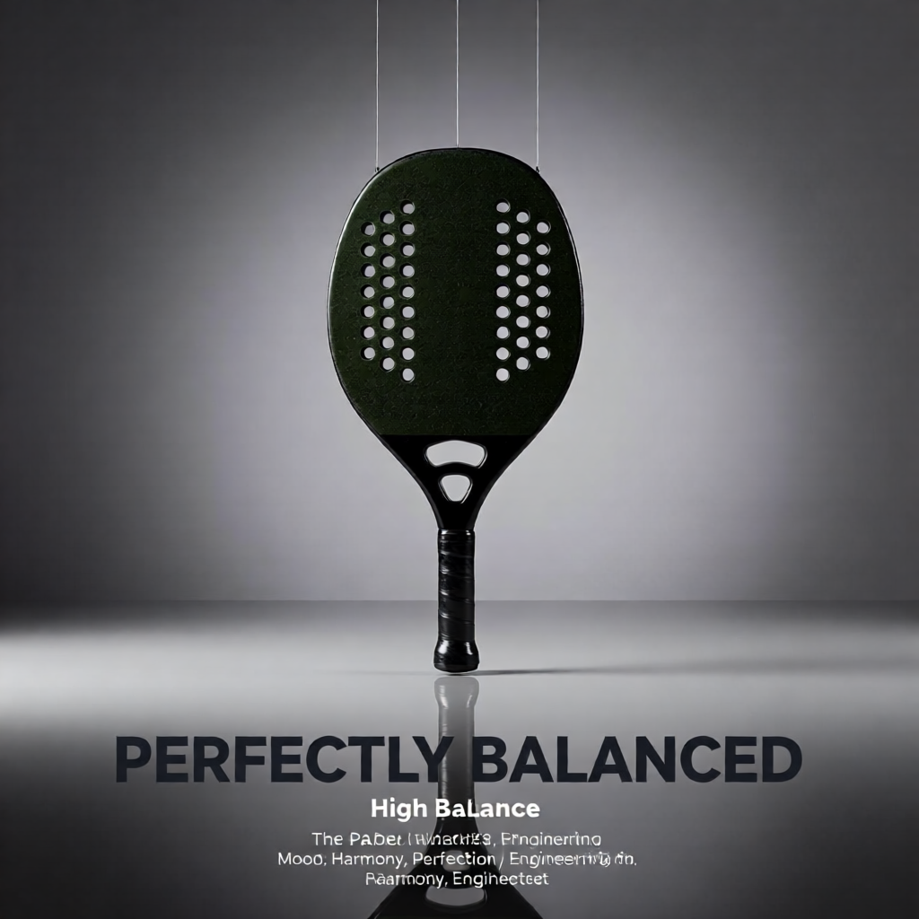 Pro Carbon Fiber Padel Racket – EVA Soft Memory Foam Core, Rough Surface & High Balance for Precision Power