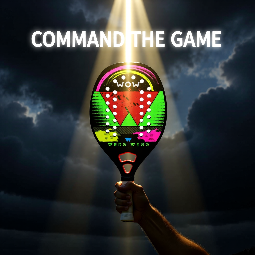 Raqueta de tenis de playa WEDO WEGO de fibra de carbono Kevlar 3K/12K