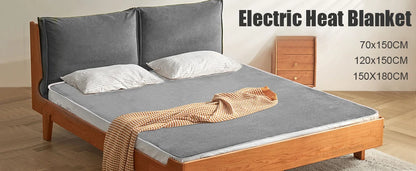 Couverture chauffante électrique 220V plus épaisse avec thermostat automatique, matelas chauffant pour le corps et la chambre.