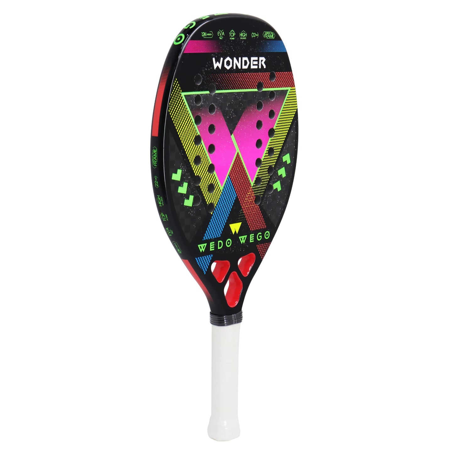 Raqueta de tenis de playa WEDO WEGO de fibra de carbono Kevlar 3K/12K