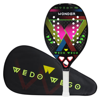 Raqueta de tenis de playa WEDO WEGO de fibra de carbono Kevlar 3K/12K