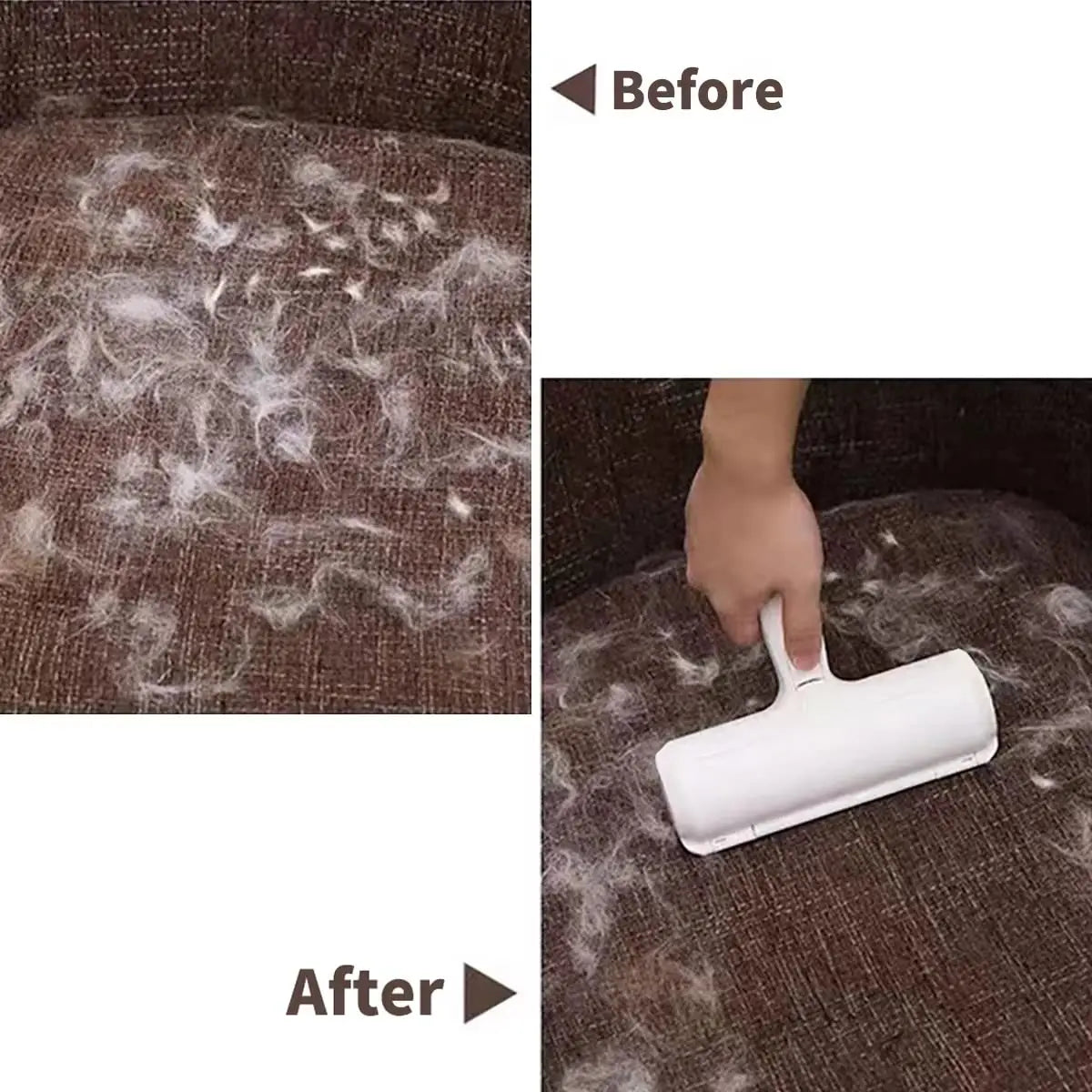 Reusable Pet Hair Remover Roller for Sofas and Upholstery