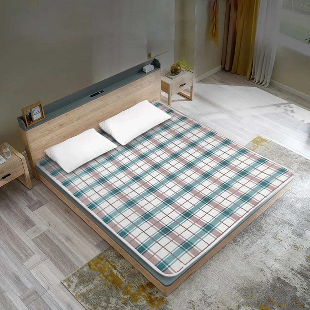Couverture chauffante électrique 220V plus épaisse avec thermostat automatique, matelas chauffant pour le corps et la chambre.